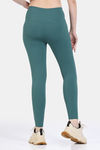 Zelocity Quick Dry Training Leggings - Posy Green — thumbnail 4